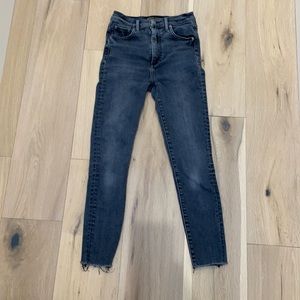 Denim Forum “The Lola” High Rise Skinny Crop
